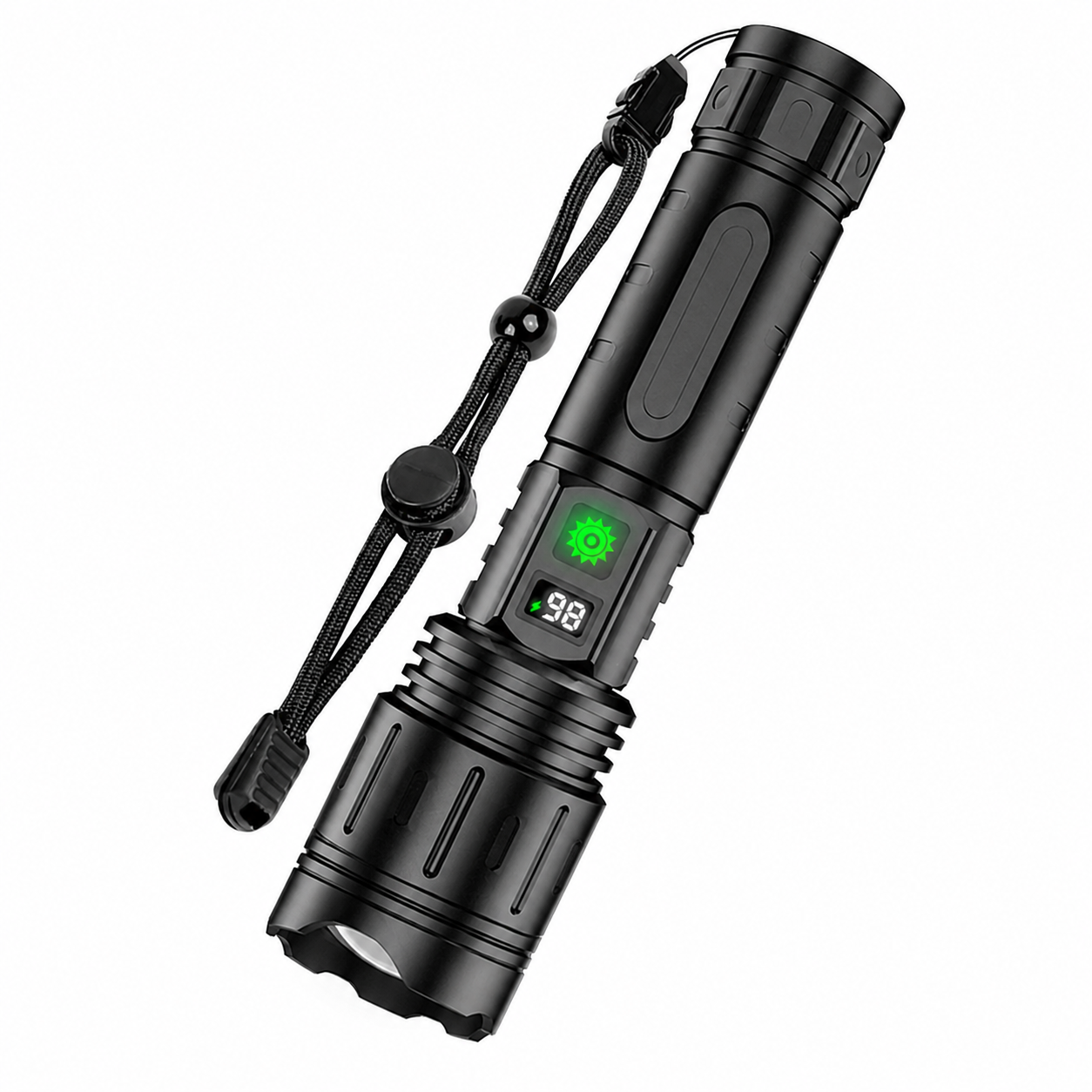 Zaklamp LED Tactische Oplaadbare Aluminium Zaklantaarn Hoge Lumens
