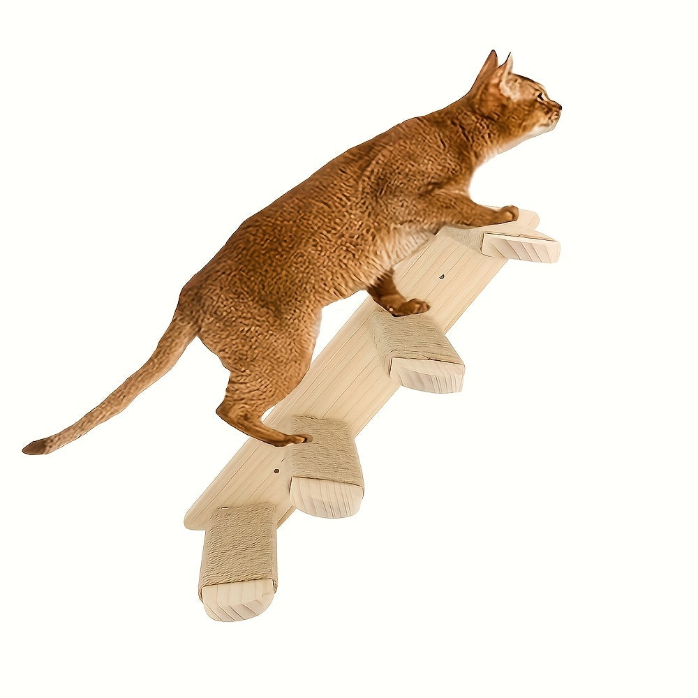 CatClimb - Wall-mounted Wooden Cat Climbing Shelf