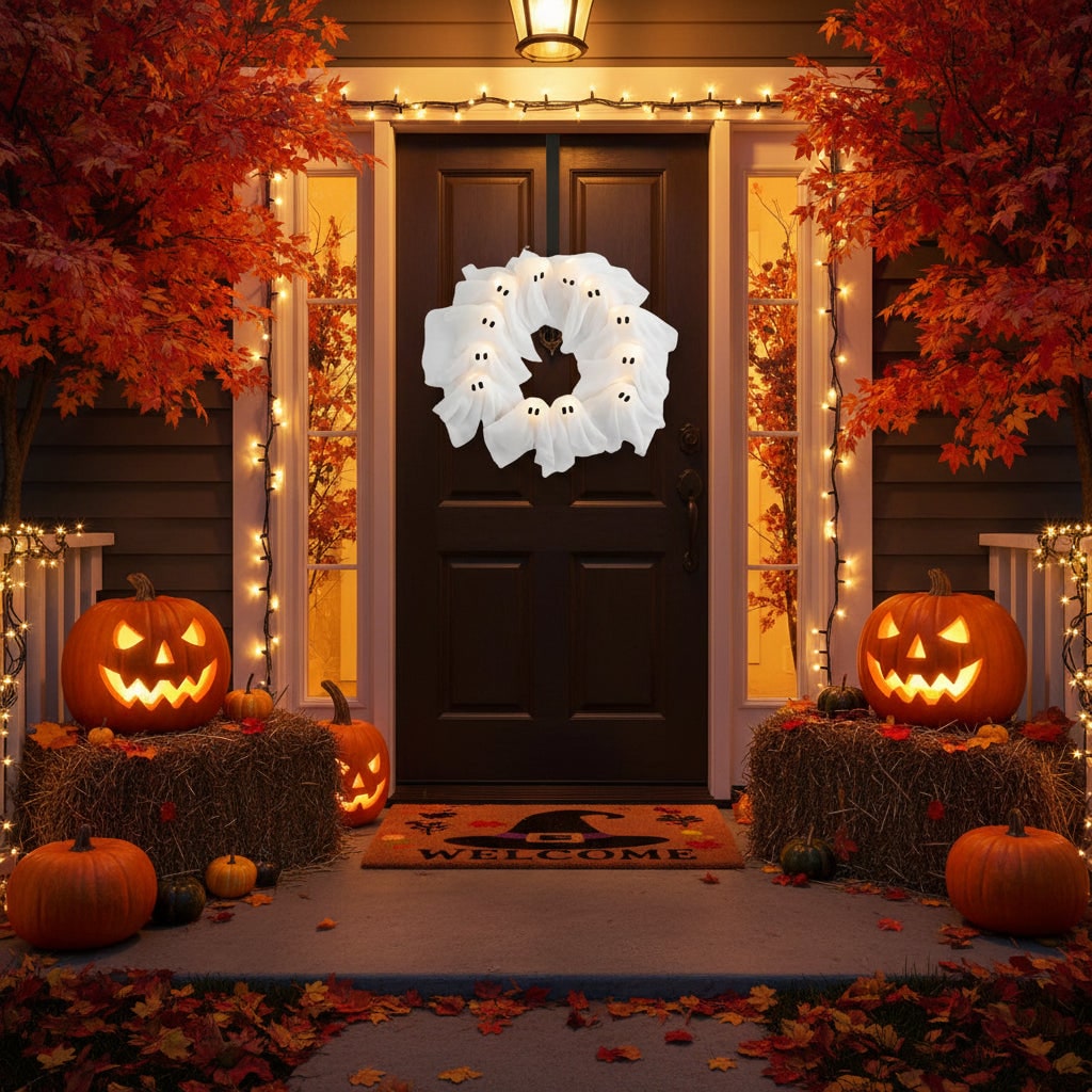 Decoration Halloween Ghirlanda Porta Decorazione Sospesa - Image 1