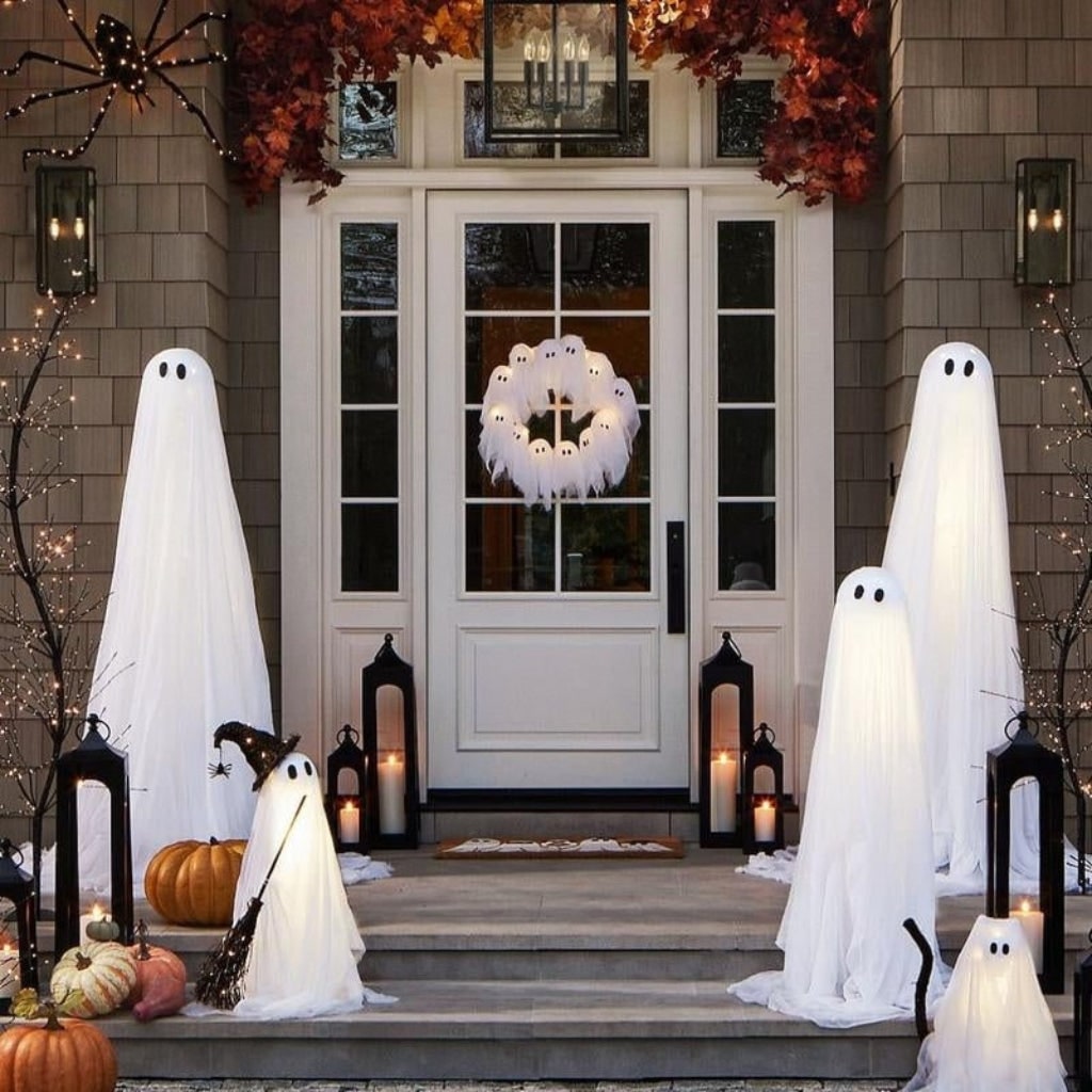 Decoration Halloween Ghirlanda Porta Decorazione Sospesa - Image 5