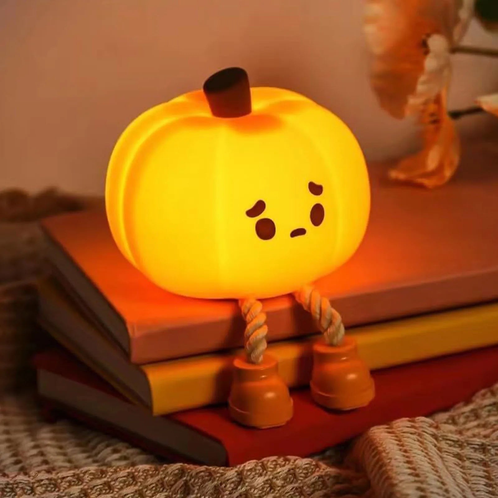 Decorazione Di Halloween Lampada Zucca Design Carino - Image 1