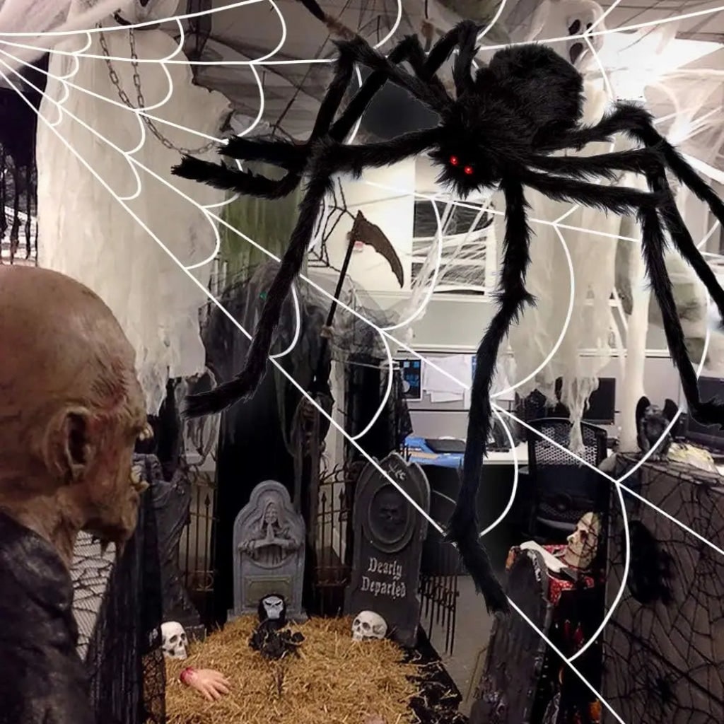 Decorazione Di Halloween Ragnatele Esposizione Esterno - Image 4