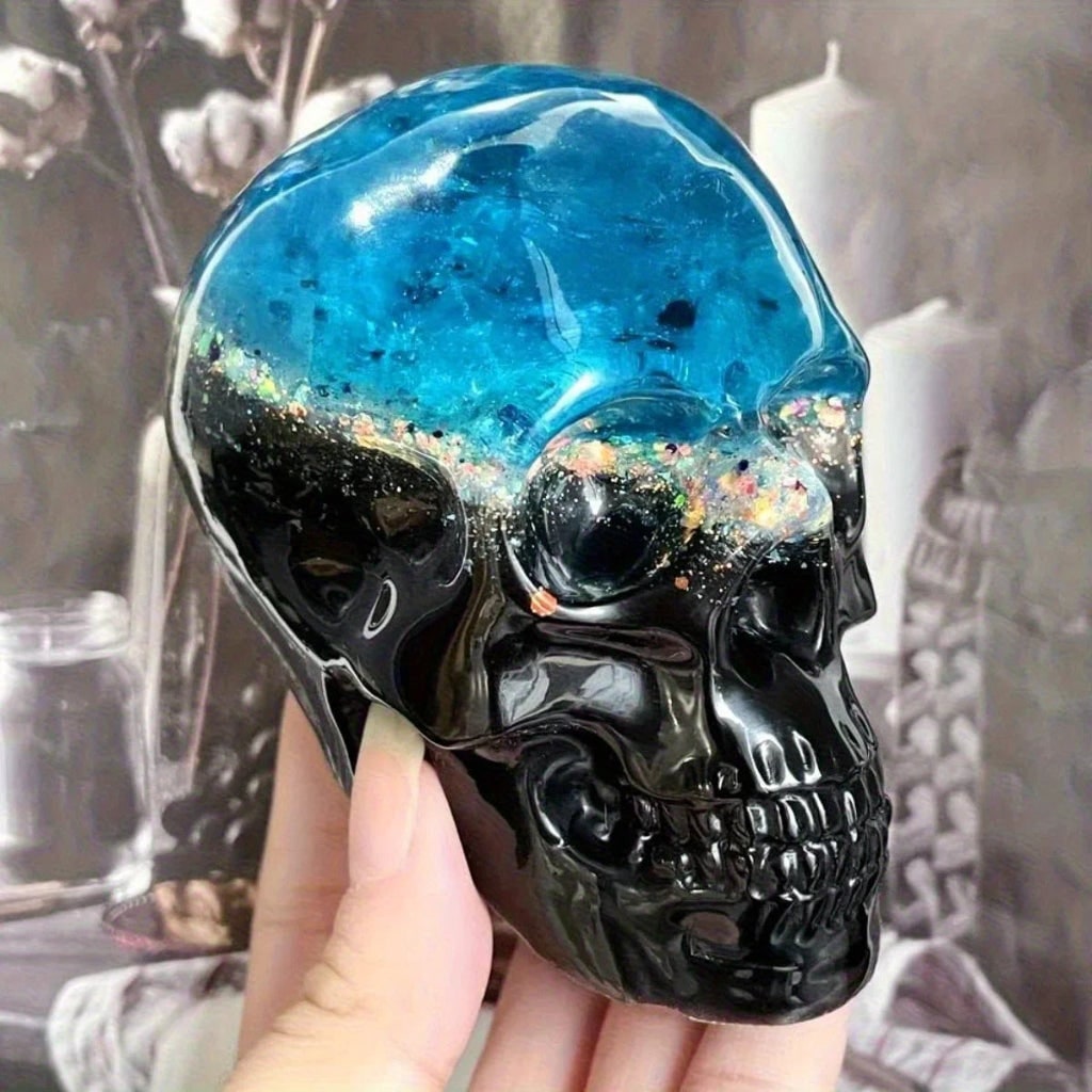 Decorazione Di Halloween Stampo Teschio Silicone Artigianale - Image 2