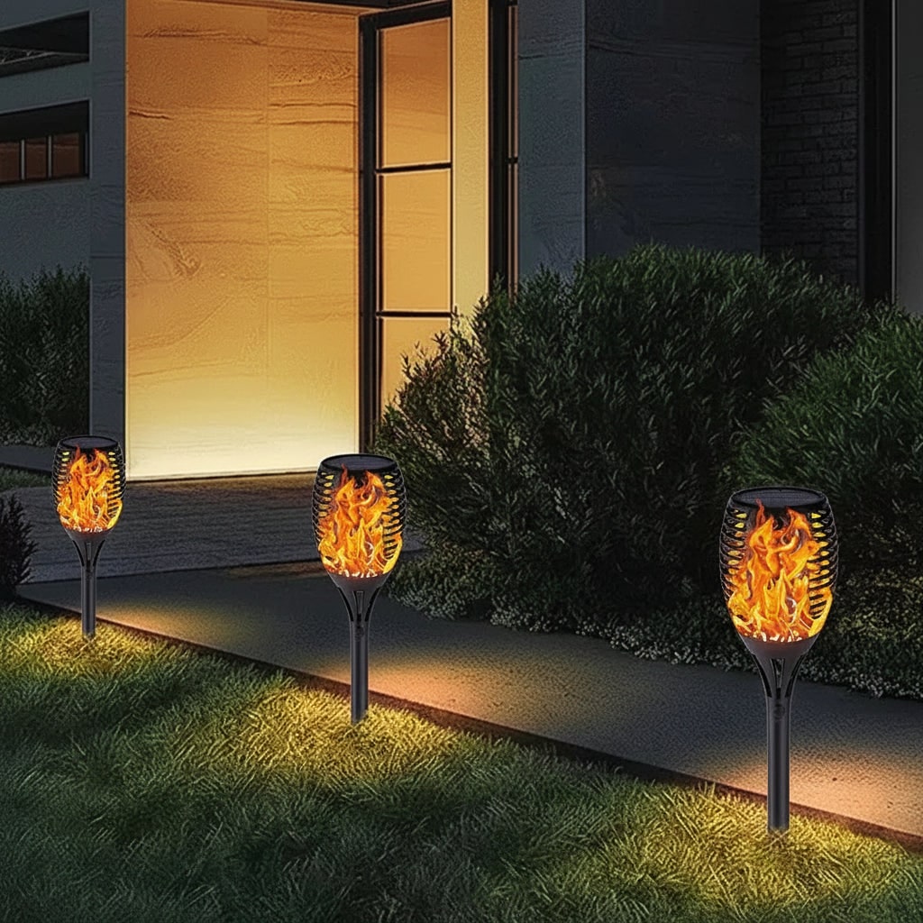 Decorazione Di Halloween Torcia Solare Arredo Esterno - Image 3