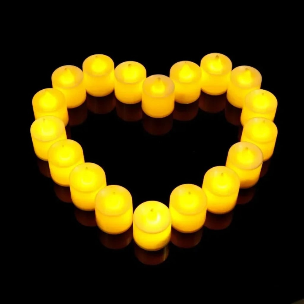Decorazione Halloween Candele LED Accento Decorativo Casa - Image 2
