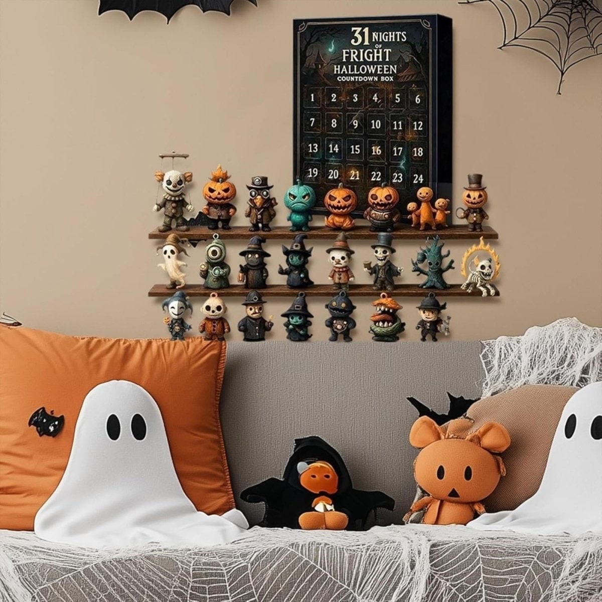 Decorazione Halloween Scatola Conto Alla Rovescia 31 Notti Brivido - Image 5