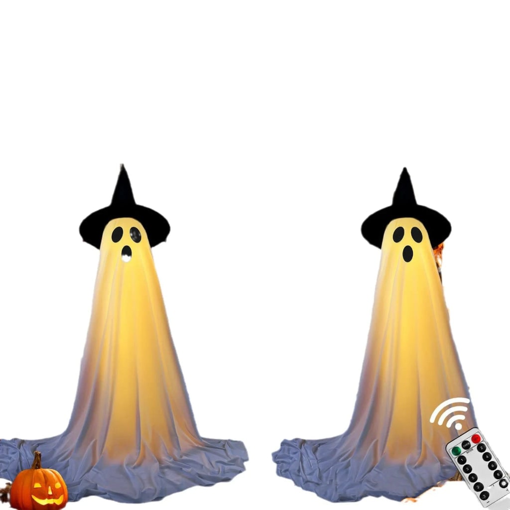 Decorazione Halloween Set Fantasmi Esposizione Esterno - Image 5