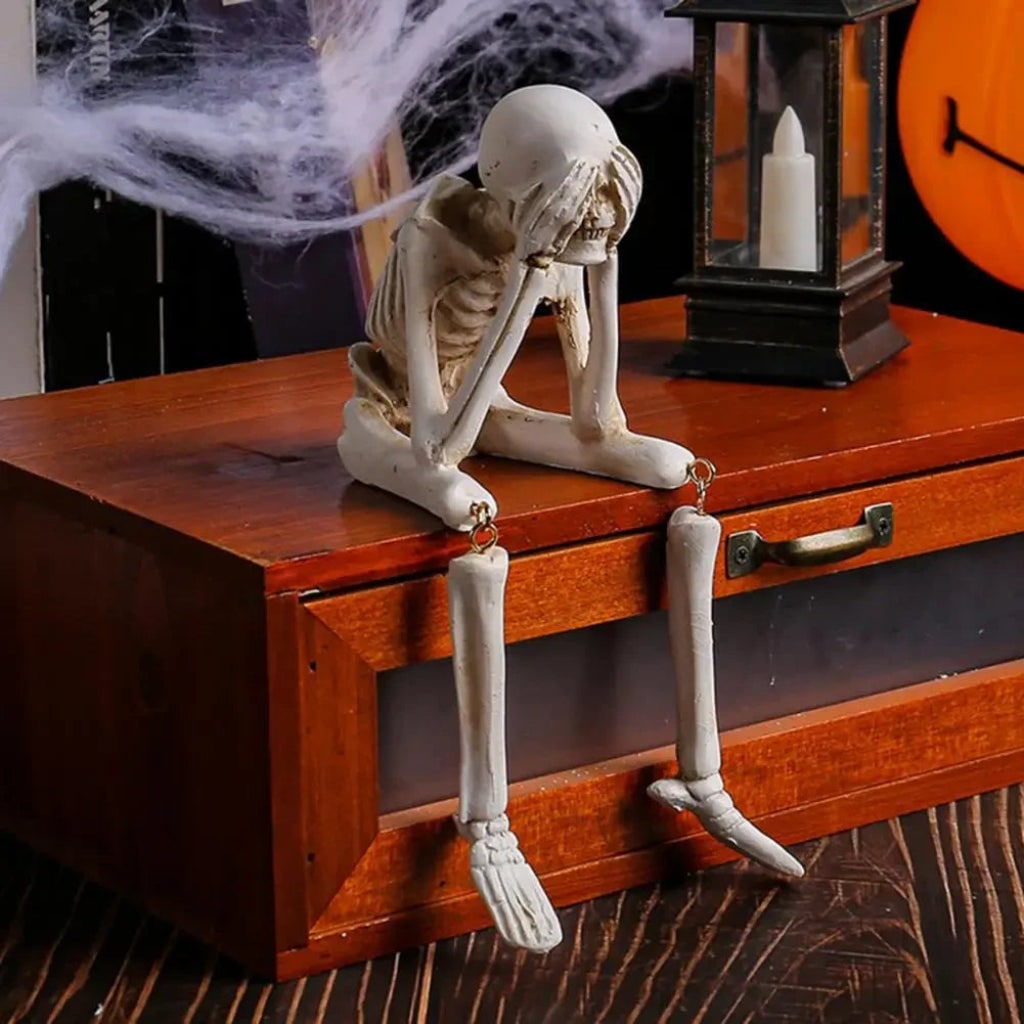Decorazione Halloween Set Tre Figurine Scheletro - Image 5