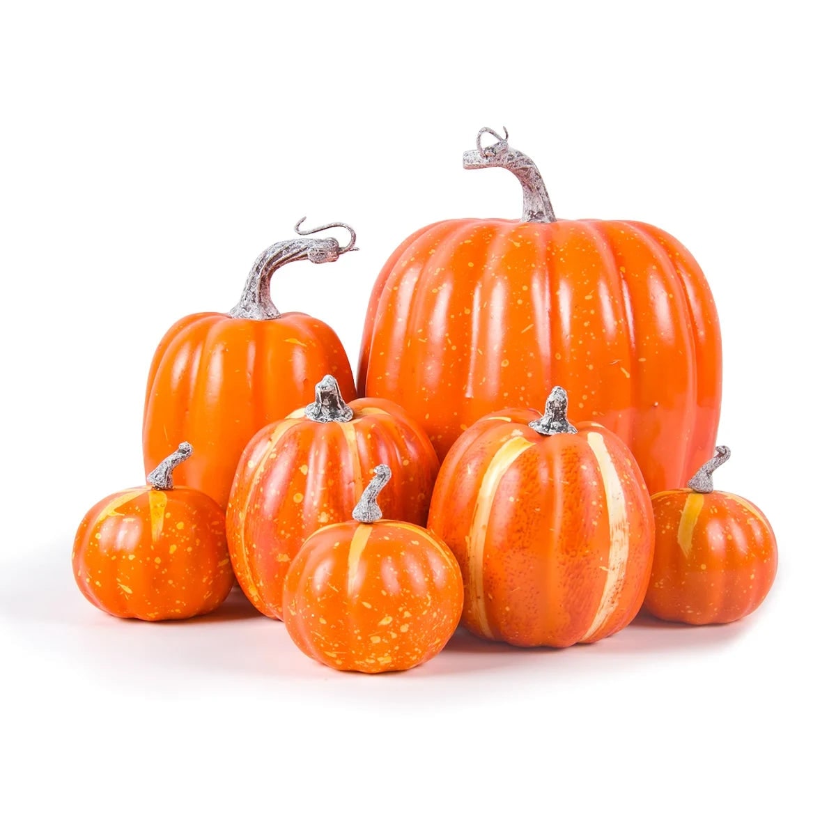 Decorazione Halloween Set Zucche Decorative Esposizione Festiva - Image 2