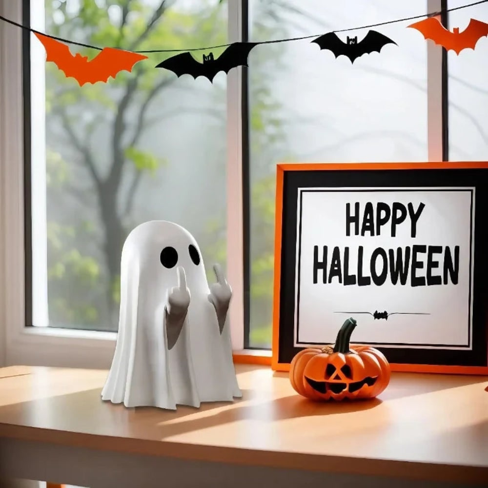 Decorazione Halloween Statua Fantasma Arredo Casa - Image 2