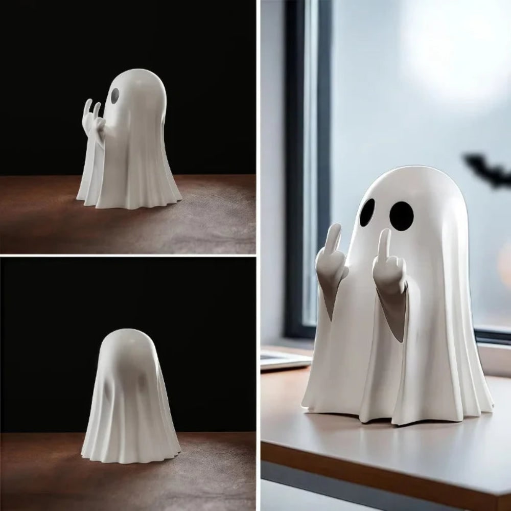 Decorazione Halloween Statua Fantasma Arredo Casa - Image 5