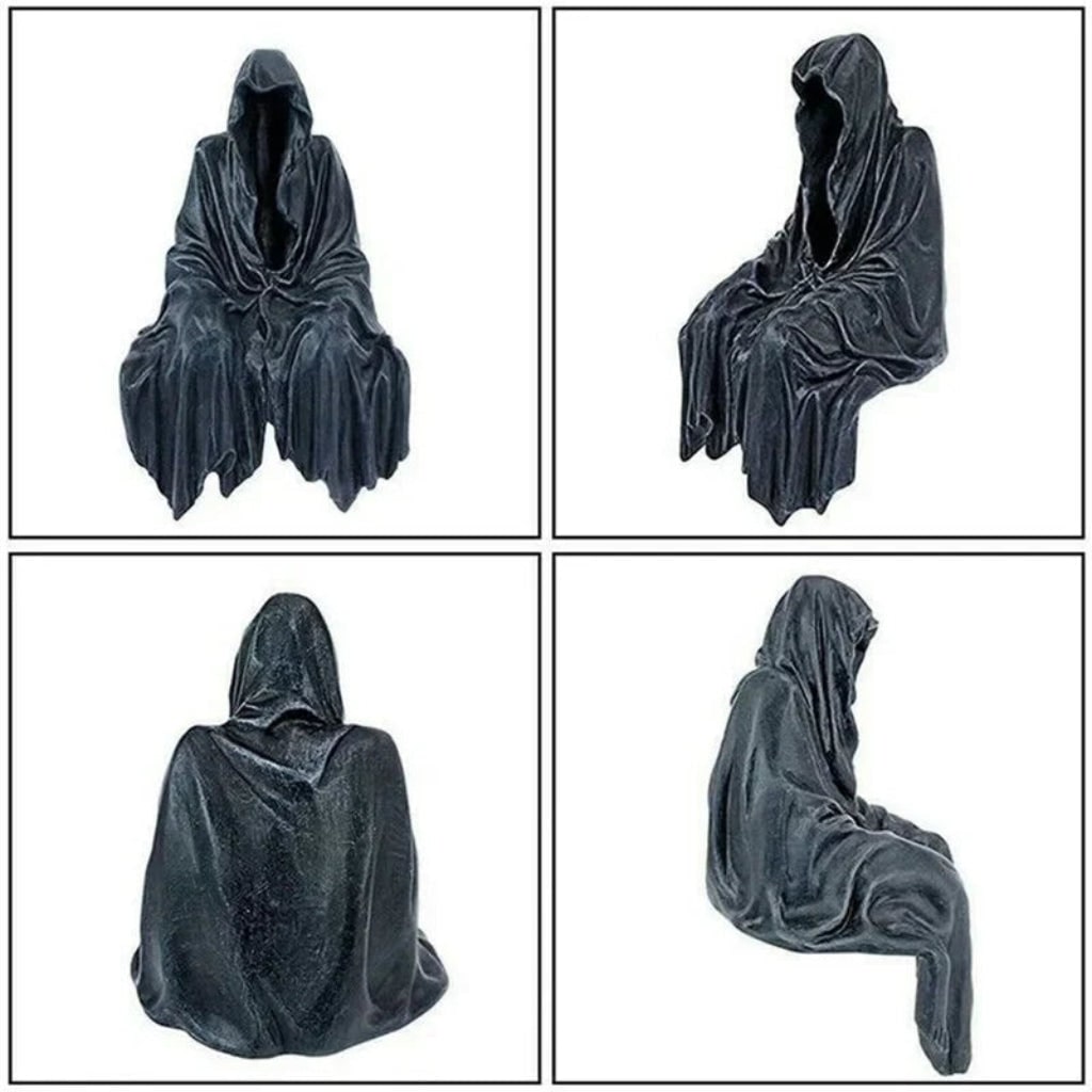 Decorazione Halloween Statua Tristo Mietitore Accento Casa - Image 5