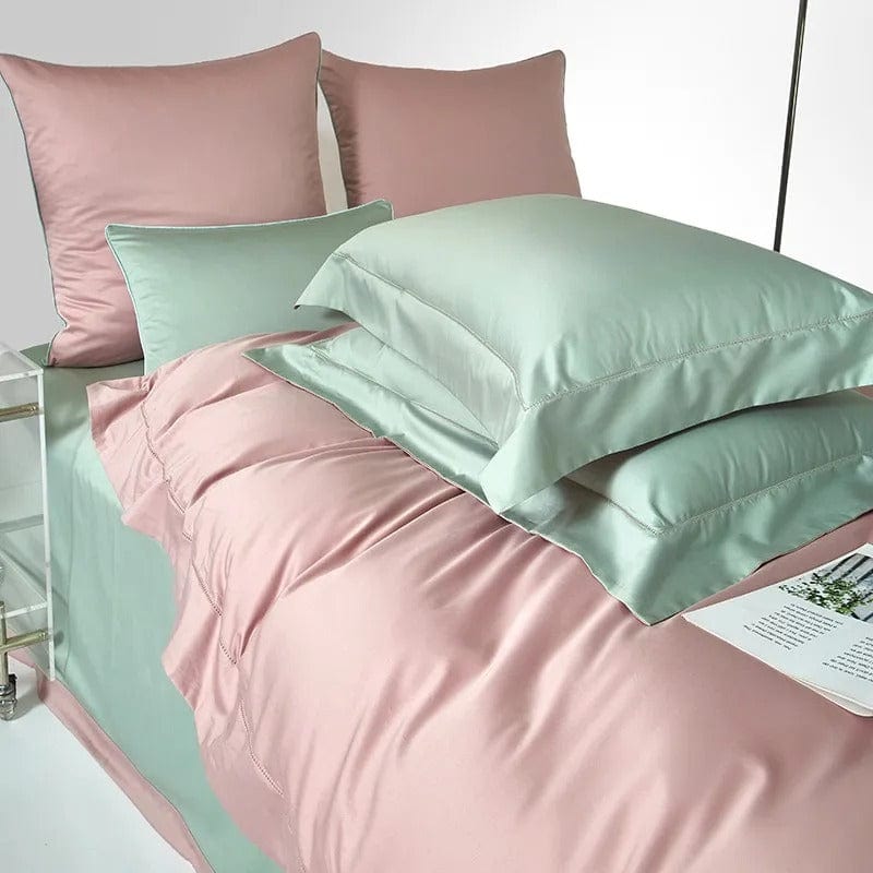 Set copripiumino Dream Sage Blush (Cotone Egiziano)