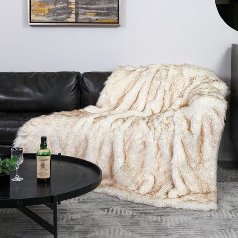 Coperta in pelliccia sintetica Arctic Fox