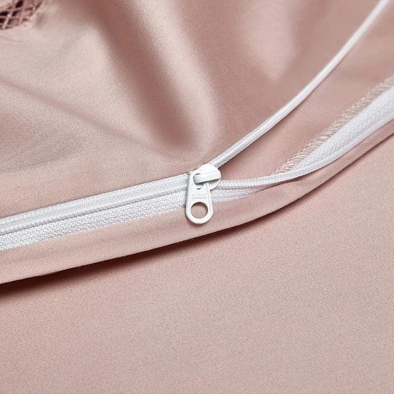 Juego de funda nórdica Elegance Blush (Algodón Egipcio)