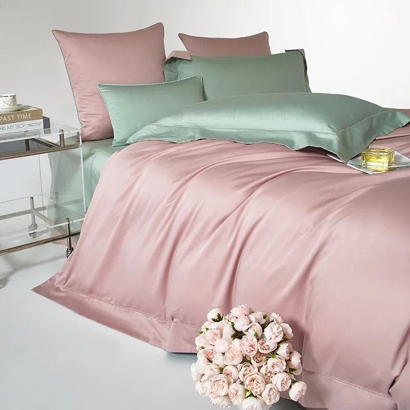 Set copripiumino Dream Sage Blush (Cotone Egiziano)