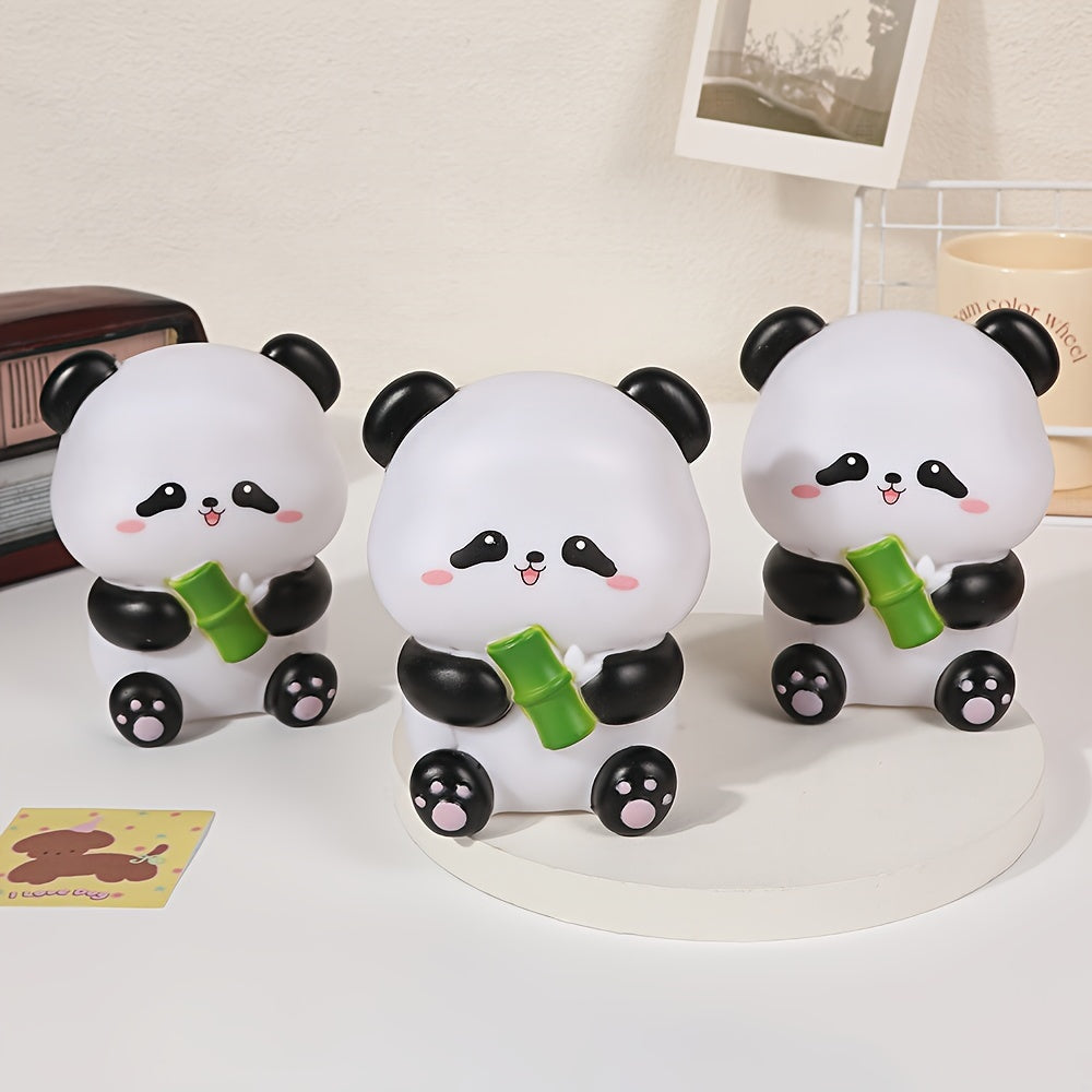 PandaGlow - Lampada Notturna LED Ombreggiata per Scrivania e Camera da Letto