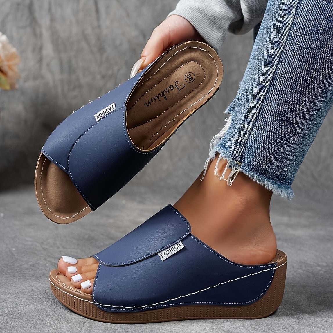 Donna Sandali con Zeppa | Sandali Slip-On - Image 9