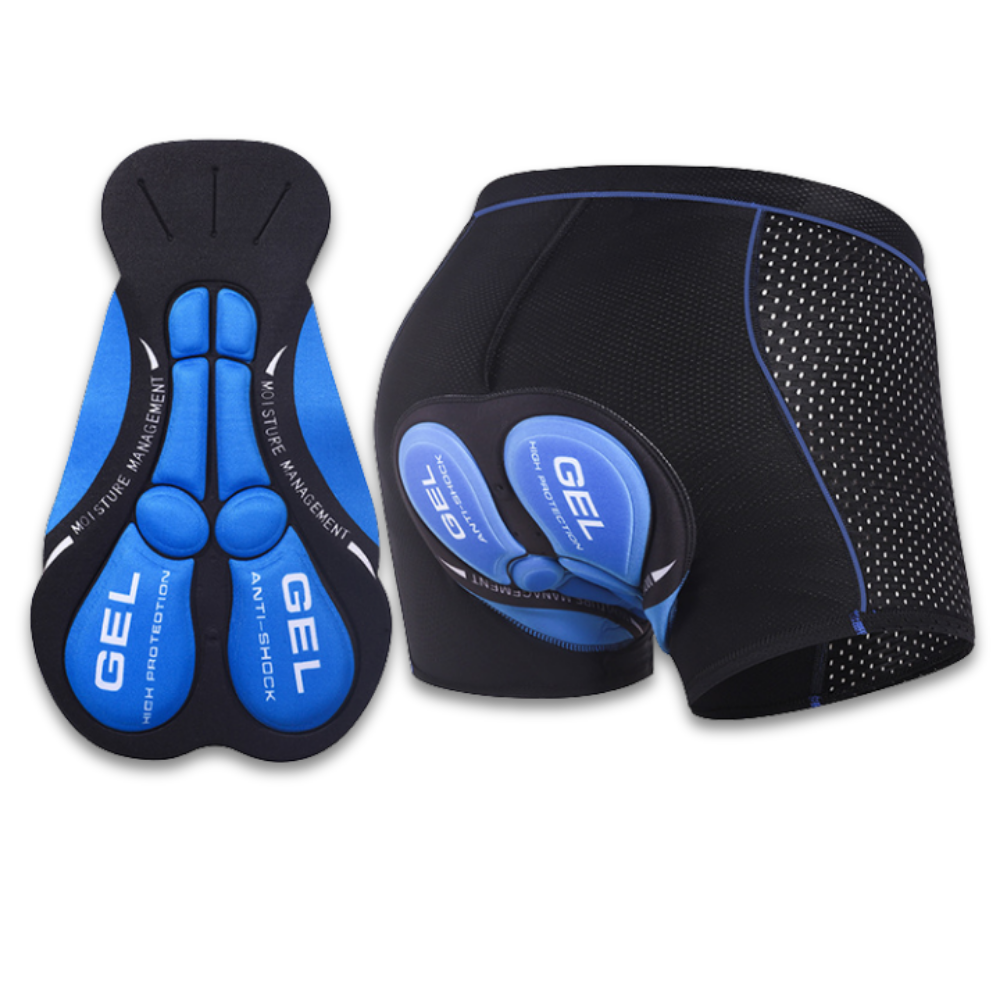 Men's Cycling Shorts Gel Pad Breathable Long Bike Rides