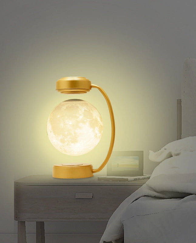 LunaFloat - Magnetic Floating Moon Lamp with 3D LED Lighting
