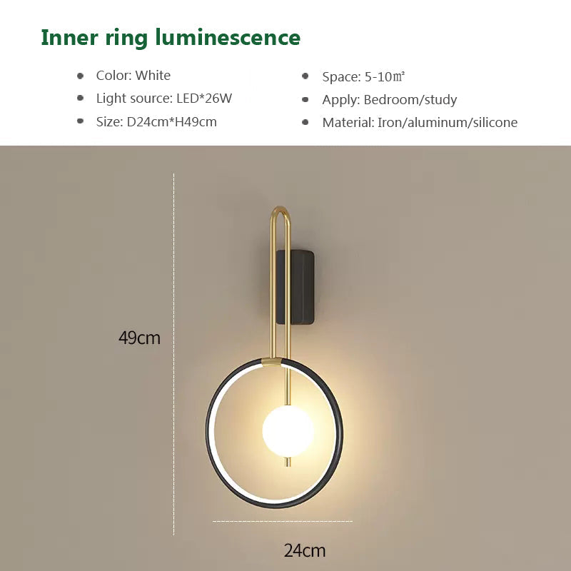 NordicaGlow – Minimalist LED Wall Lamp