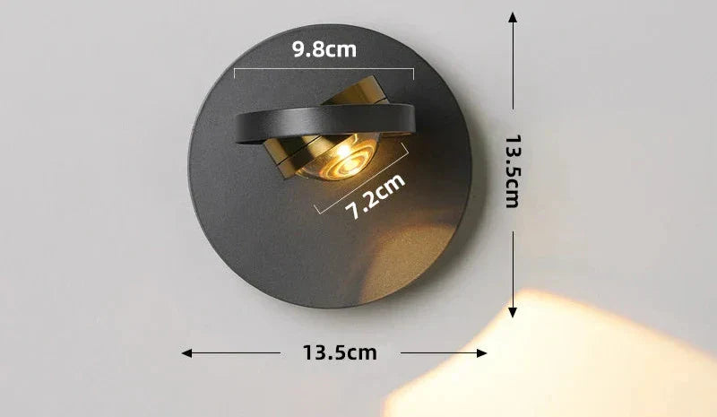 GlowAdjust - Modern LED Wall Lamp with Adjustable Arm