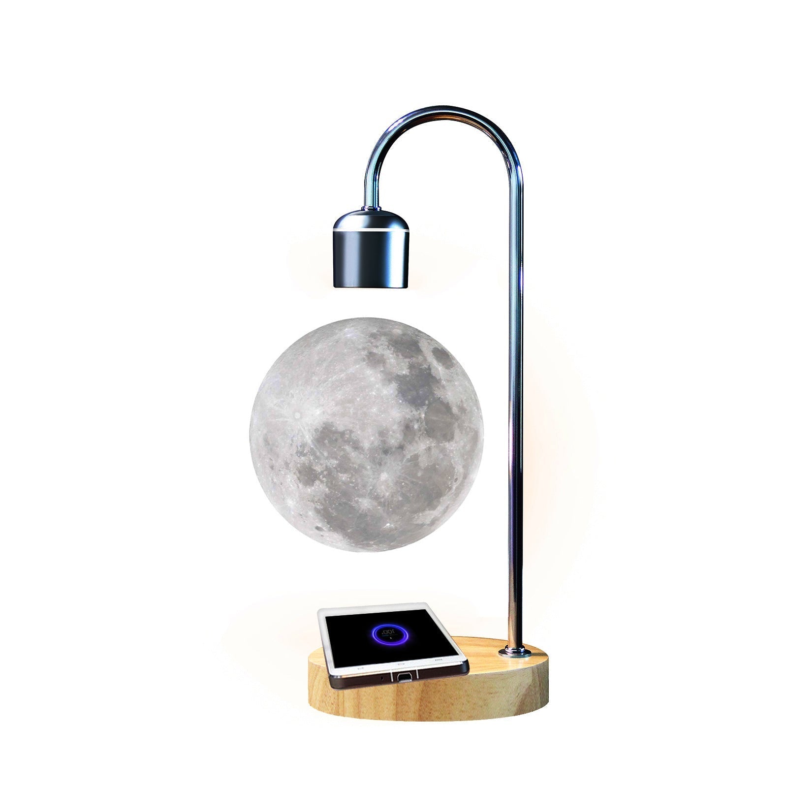 LumiMoon - Floating 3D Moon Lamp with LED Lighting