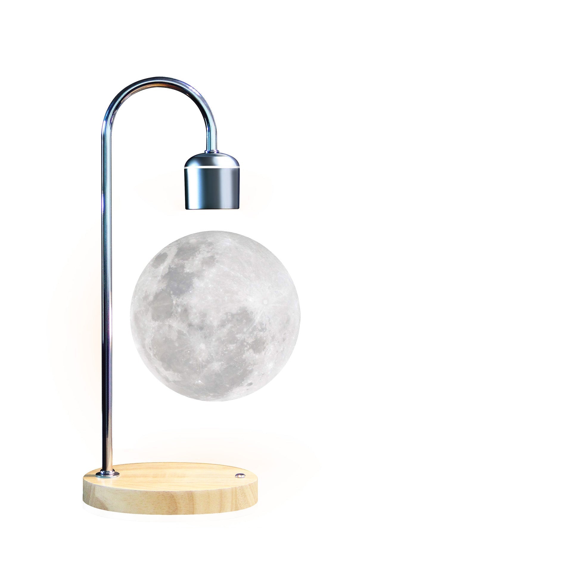 LumiMoon - Floating 3D Moon Lamp with LED Lighting