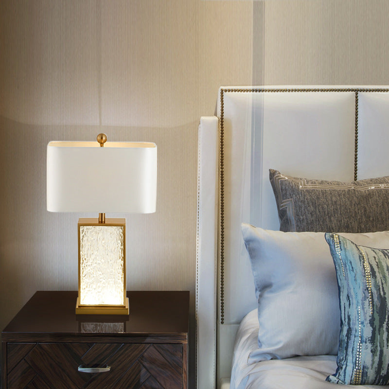 LumiStone – Candeeiro de Quarto Moderno com Iluminação LED Regulável