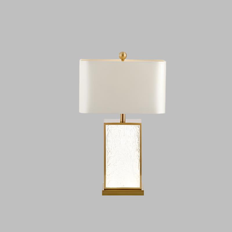LumiStone – Modern LED Bedroom Lamp with Dimmable Lighting