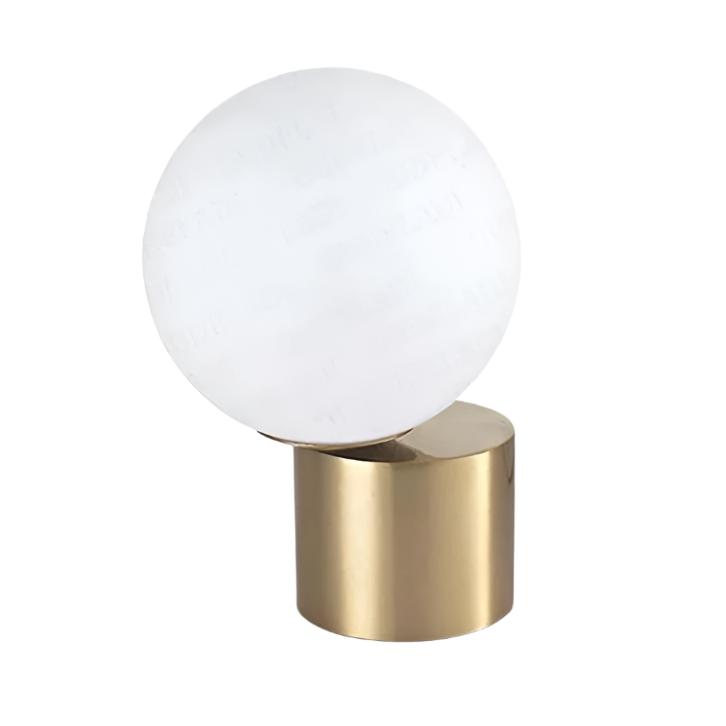GlassGlow – Glass Globe Table Lamp with LED Lighting in Modern Design | Night Light