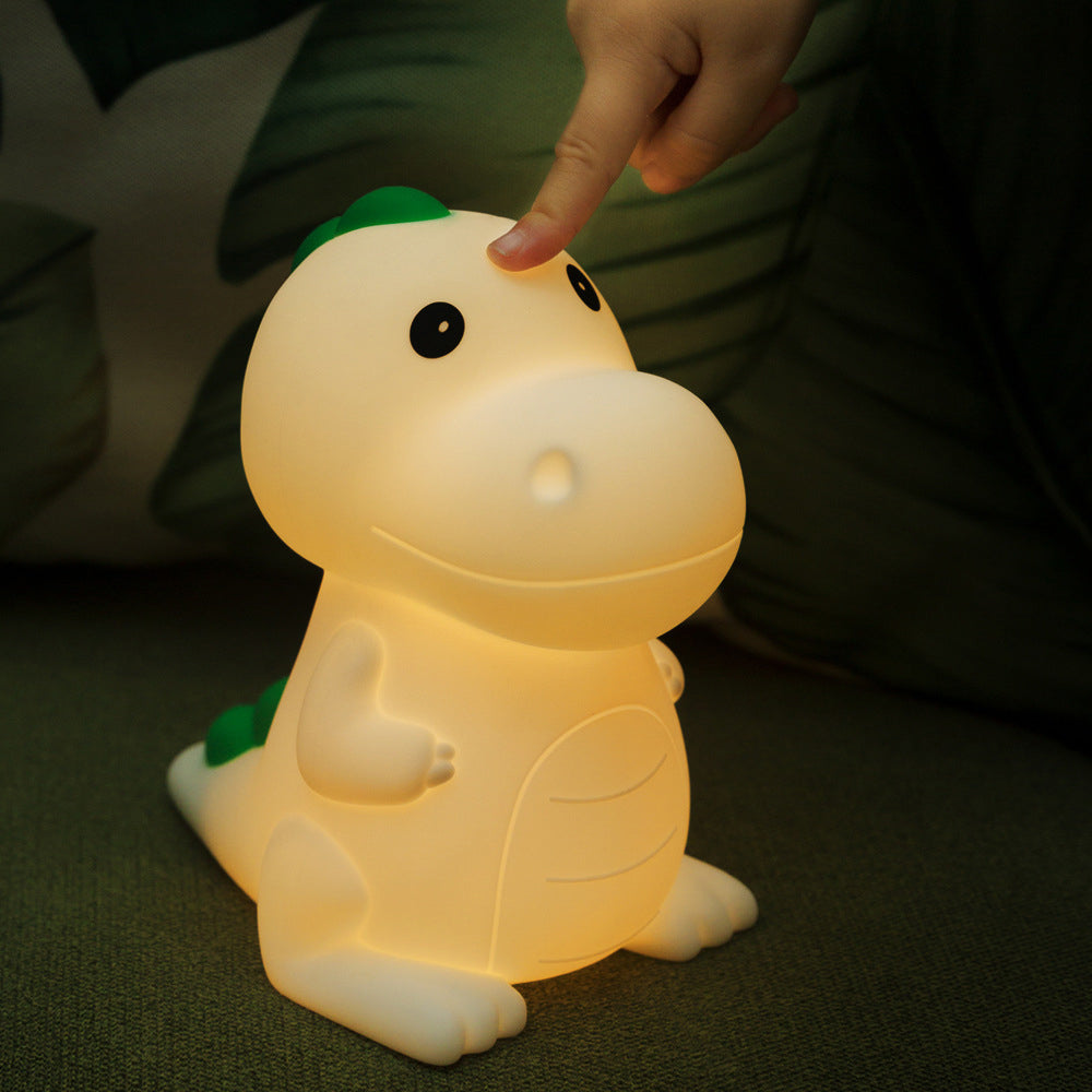 DinoGlow – Lampada Notturna Dinosauro Ombreggiata con Illuminazione LED per Bambini