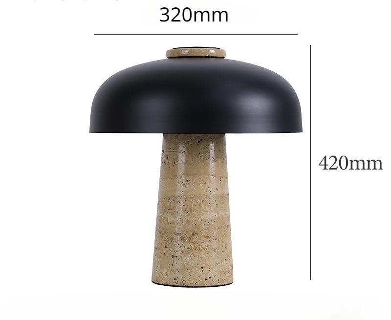LuxeGlow - Marble Desk Lamp with Timeless Design