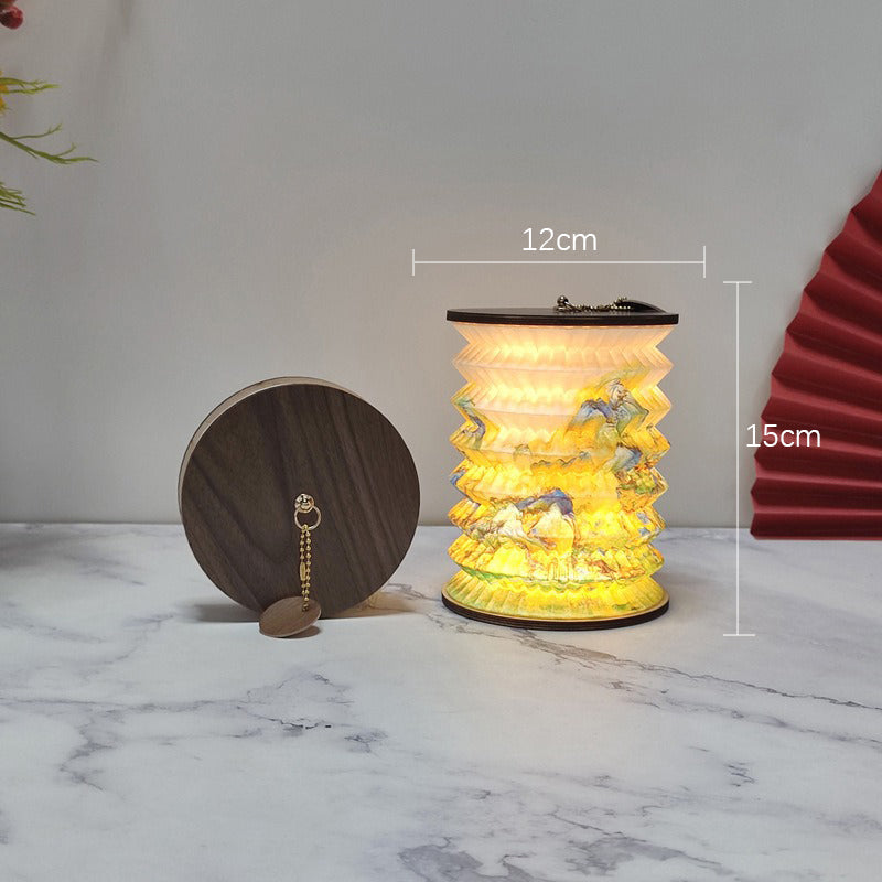 LumiLantern - Classic LED Table Lamp for Atmospheric Lighting and Stylish Decoration