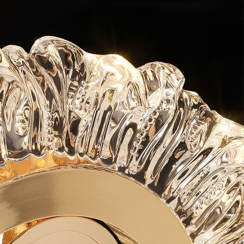 SunGlow – Lampada da parete LED dorata