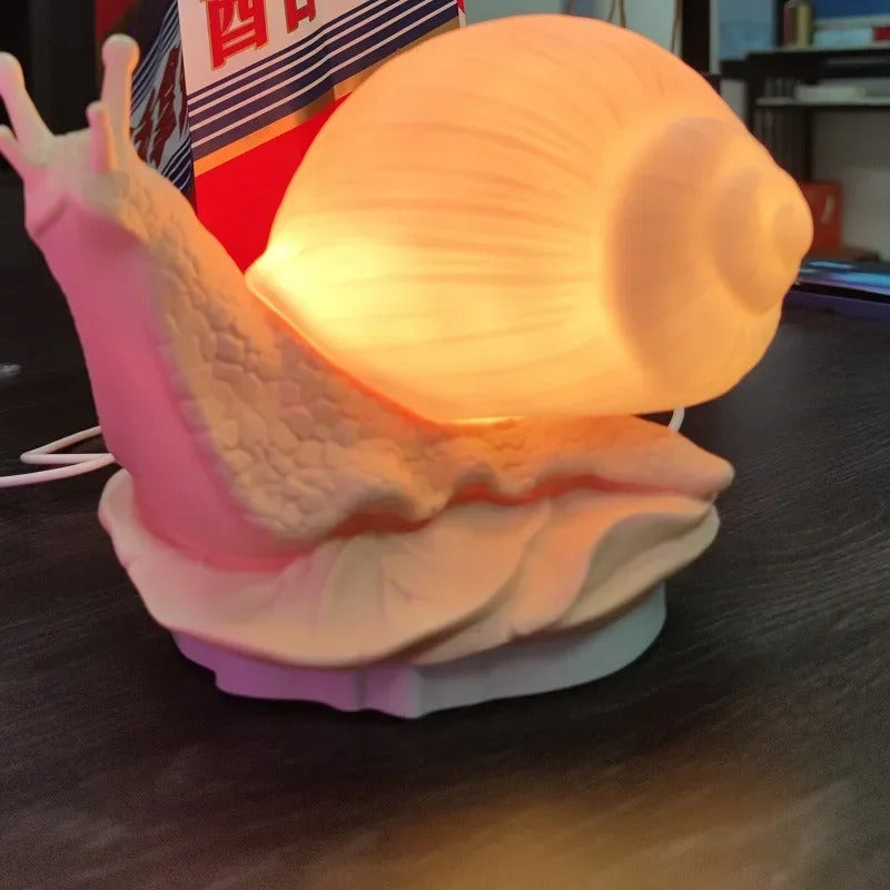GlowSnail - Lampada da comodino LED dimmerabile con controllo touch