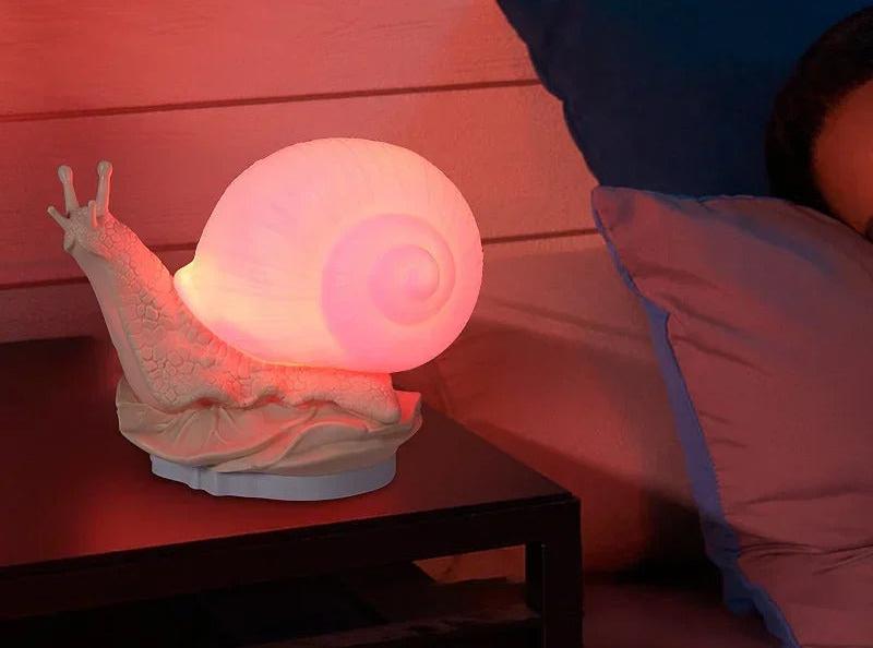 GlowSnail - Dimmable LED Night Lamp with Touch Control