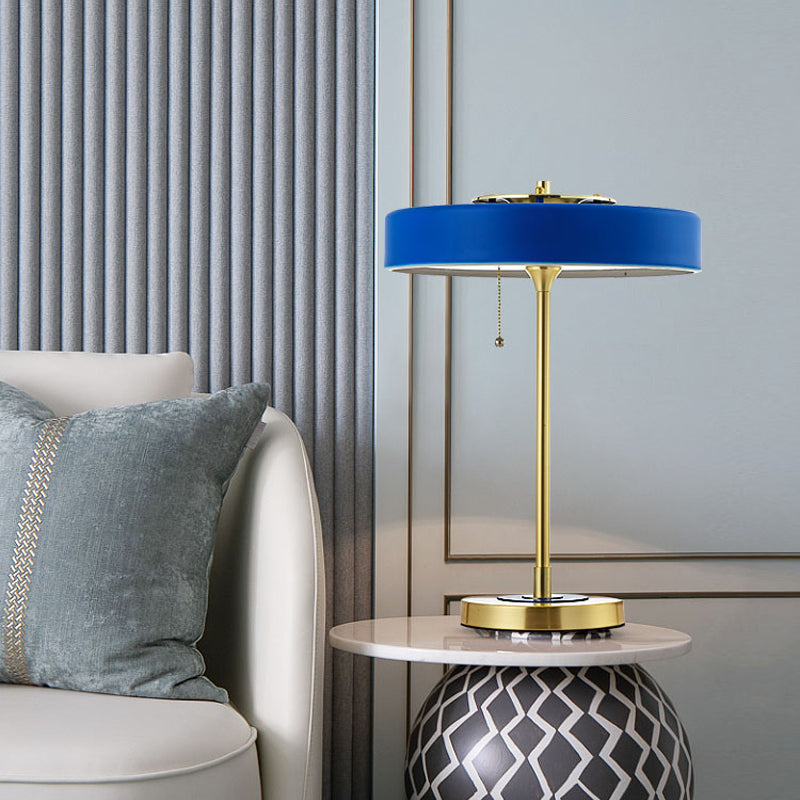 RetroGlow - Vintage Bureau Lamp in Retro Design, Messing Tafellamp