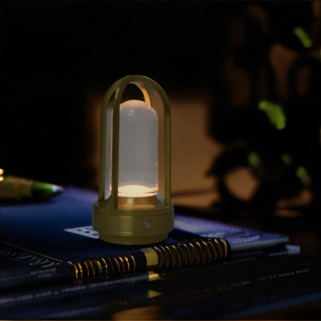 LumiTask - Lampada da scrivania LED dimmerabile con touch e ricarica wireless