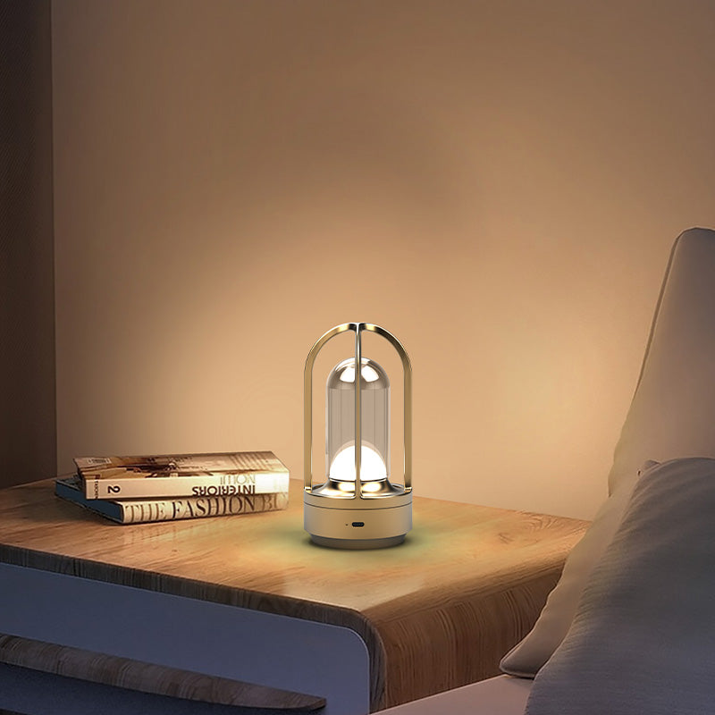 LumiTask - Lampada da scrivania LED dimmerabile con touch e ricarica wireless