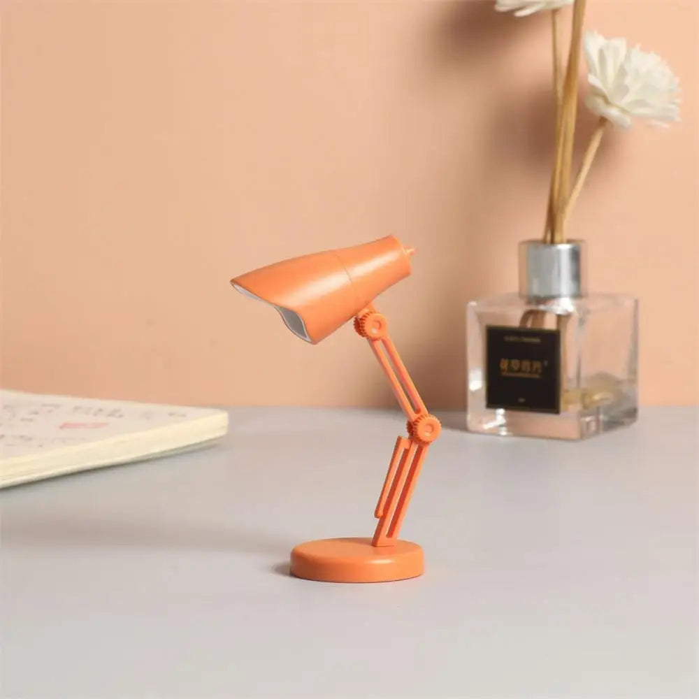 GlowFlex - Mini lampada LED da notte con braccio regolabile per scrivania e comodino