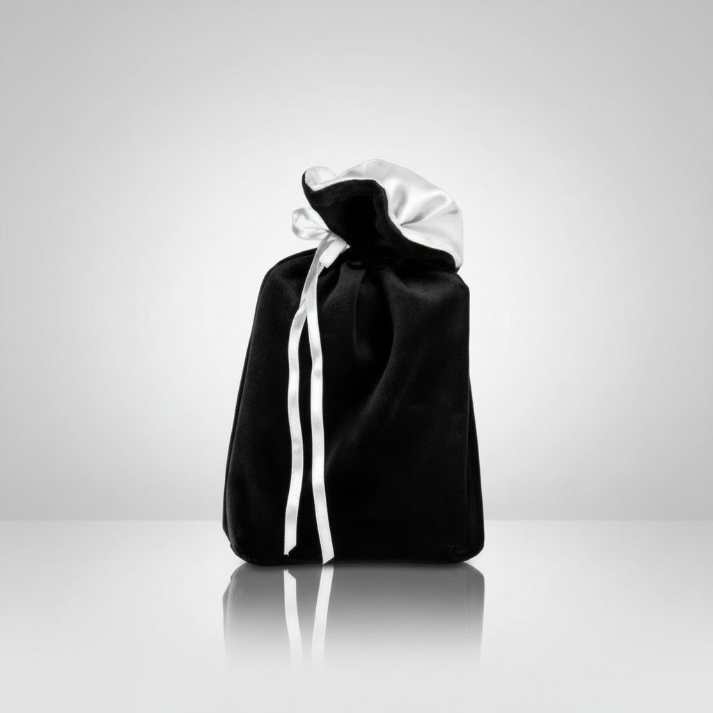 Bolsa de regalo de lujo de terciopelo reutilizable para ocasiones especiales