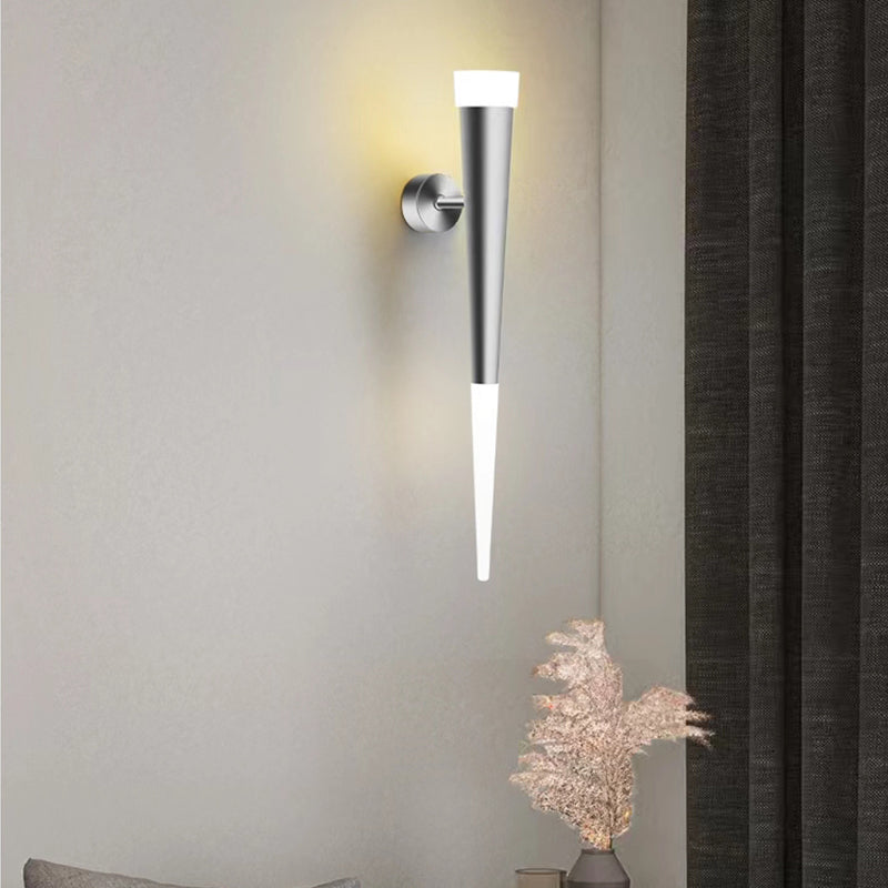 TubeGlow - Minimalist LED Wall Lamp for Living Room & Hallway
