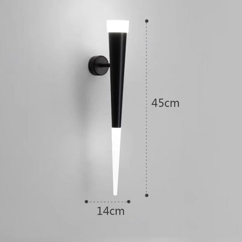 TubeGlow - Minimalist LED Wall Lamp for Living Room & Hallway