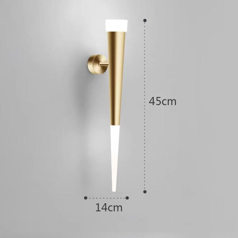 TubeGlow - Minimalist LED Wall Lamp for Living Room & Hallway