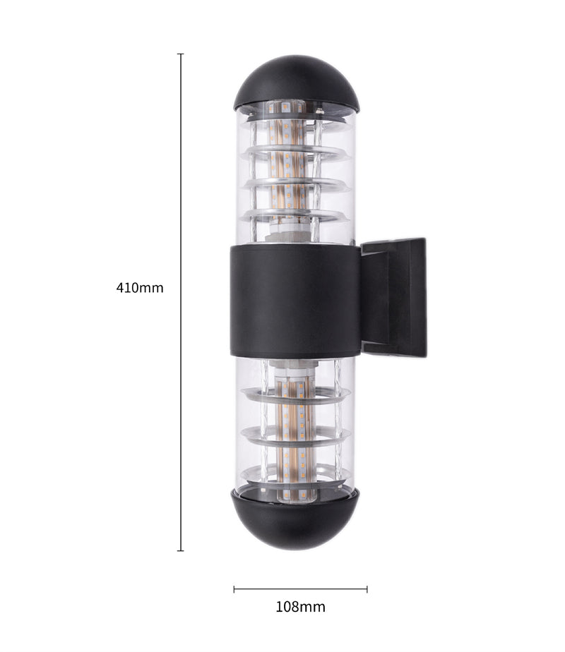 LumiWall – Modern Up-Down LED Wall Lamp for Outdoor Use – Waterproof & Energy Efficient, Perfect