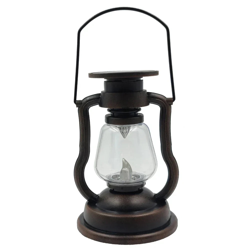 LumiLanterne – Retro Solar Lantern for Garden & Camping – Weatherproof & Energy Efficient