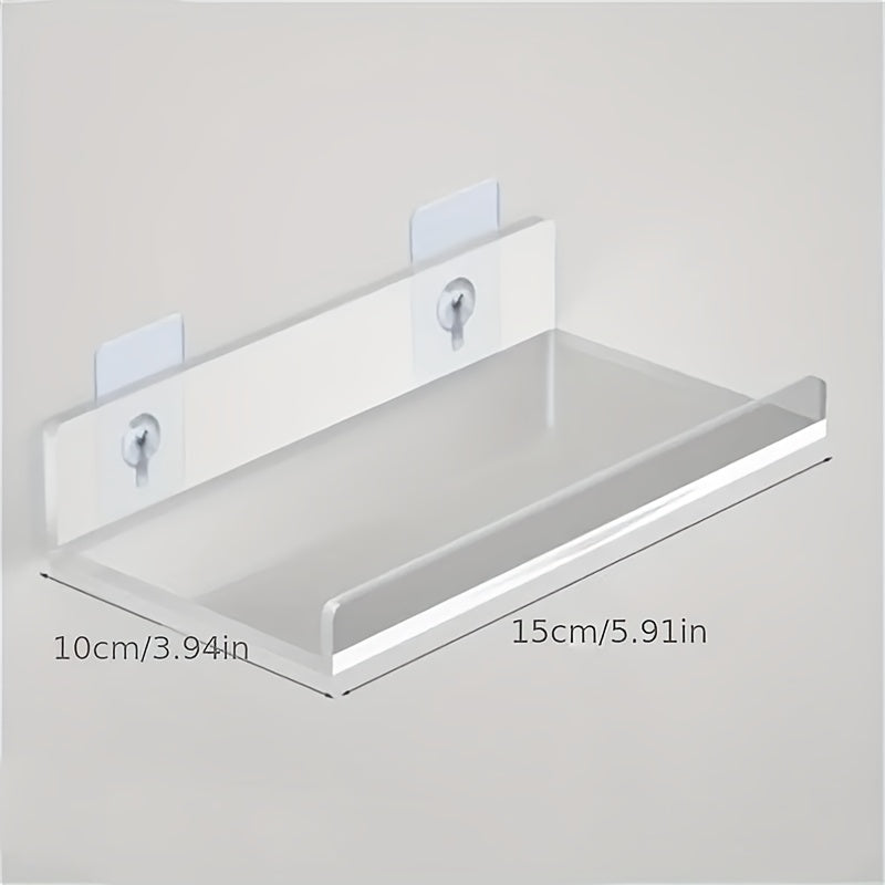 AcrylicShelf - Zwevende Hangende Plank - Boorvrij Doucherek en Opbergplank