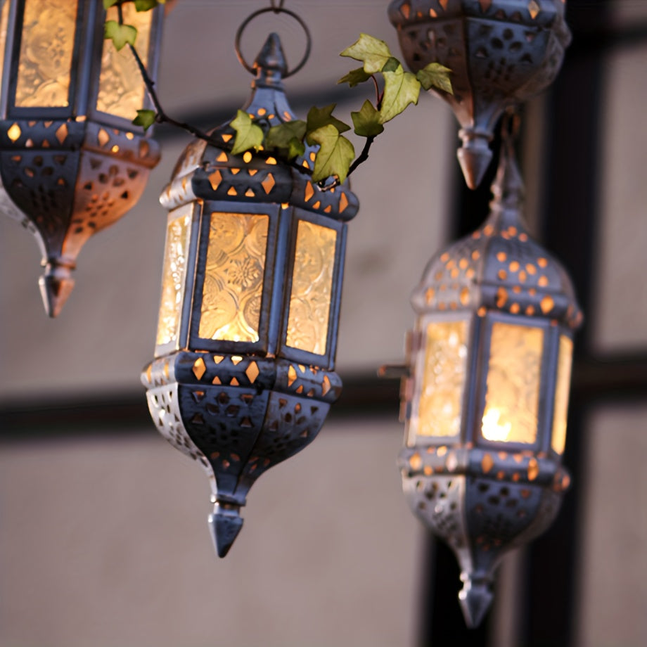 Portacandele Marocchino Retrò - Decorazione da Parete
