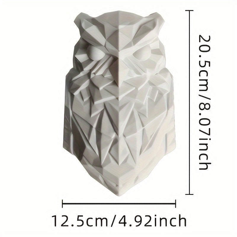 OwlGlow - Geometric Owl LED Wall Decoration for Seasonal Celebrations